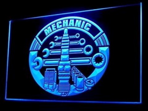 Certified Mechanic Repairs LED Neon Sign
